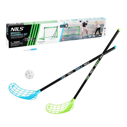 Hockey Set with Goal, 2 Sticks & Ball