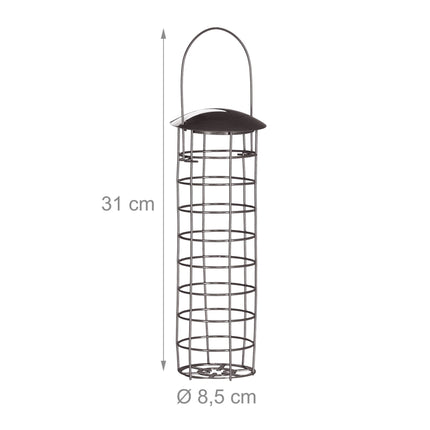 Holder for grease balls in grey