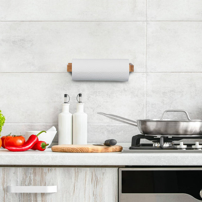 Houder voor keukenrolwand