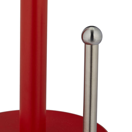 Holder for kitchen roll with roll stop