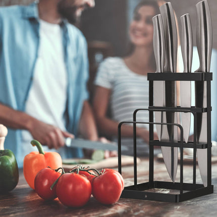 Holder for knives and cutting boards