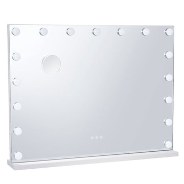 Hollywood Vanity Mirror With Lights, USB-C, Wall Mount, 59.9 cm
