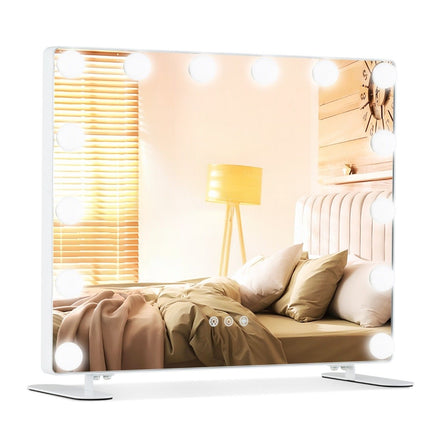 Hollywood makeup mirror with lighting & intelligent touch control desk mirror