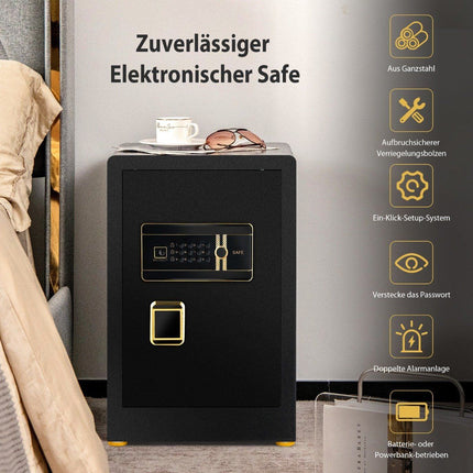 Home Safe 42.5L Steel Digital Keypad & Lock