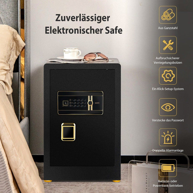 Home Safe 42.5L Steel Digital Keypad & Lock