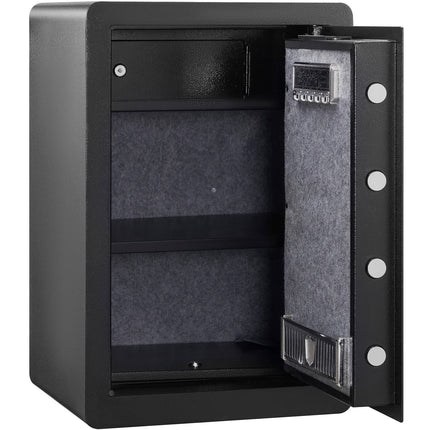 Home Security Safe 62L, Fingerprint Keypad, 2 Keys