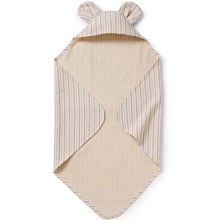 Hooded Towel, Pinstripe