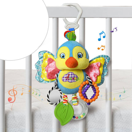 Hoogar Baby Plush Toy, Blue Bird