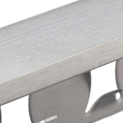 Hook strip with shelf