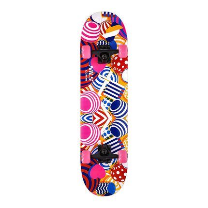 Hoop Skateboard, Durable Deck, Nils Extreme