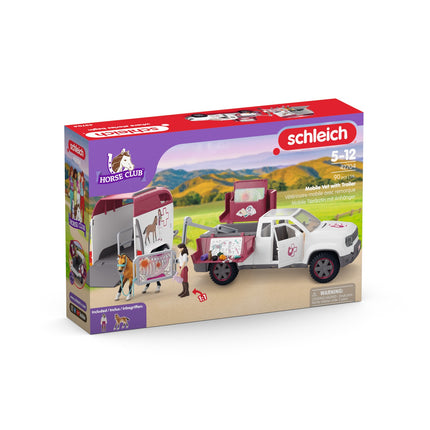 Horse Vet Playset with Trailer, Includes Accessories