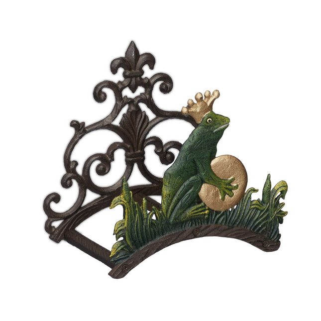 Hose Holder Cast Iron – Frog Design, Wall Mount