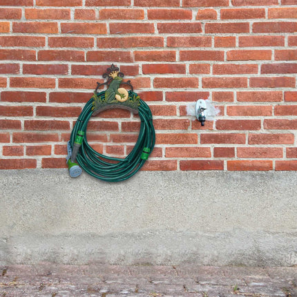 Hose Holder Cast Iron – Frog Design, Wall Mount