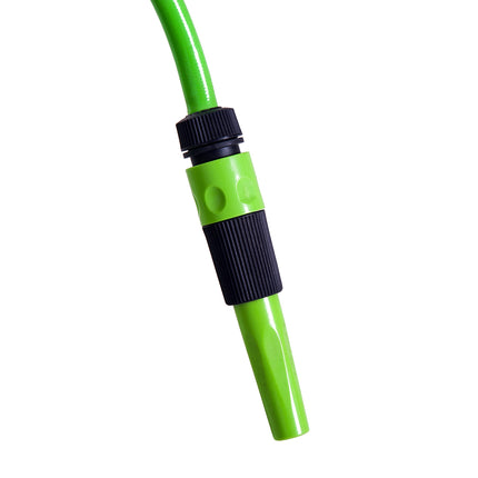 Automatic hose reel with 22M green swivel air hose