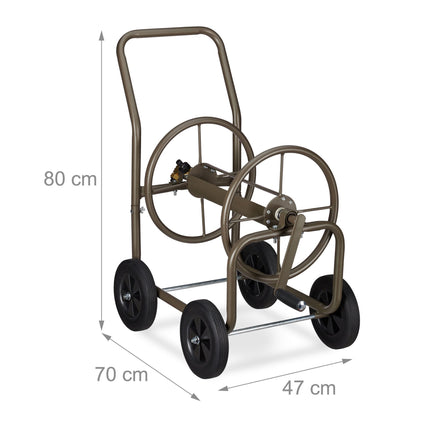 Hose holder XL in metal
