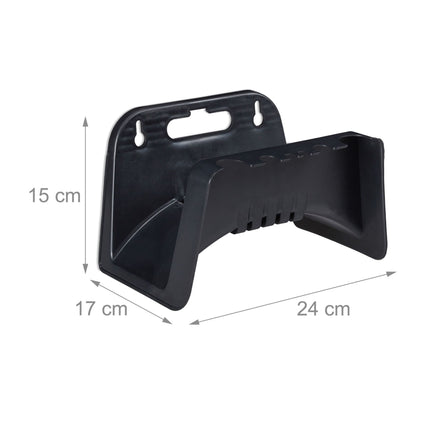 Hose holder black 2-pack