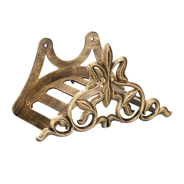 Hose holder in antique cast iron