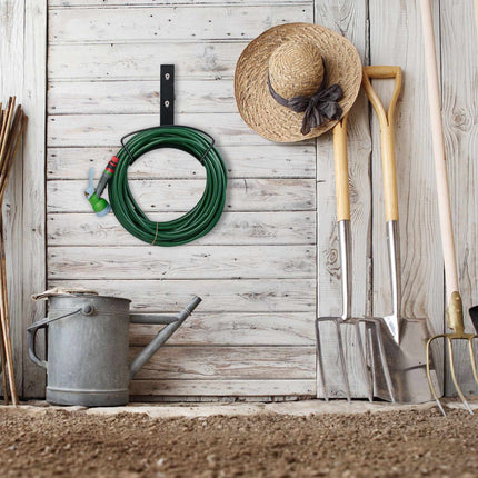 Hose holder wall black
