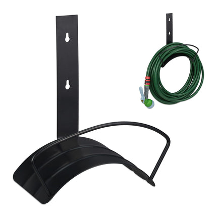 Hose holder wall black