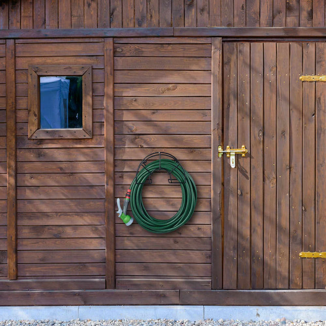 Hose holder wall round