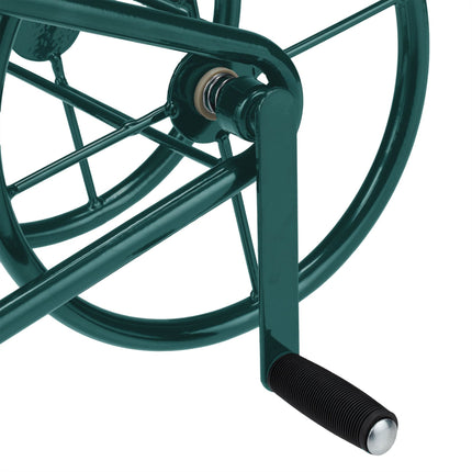 Hose reel for the wall