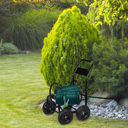 Hose trolley Metal Black