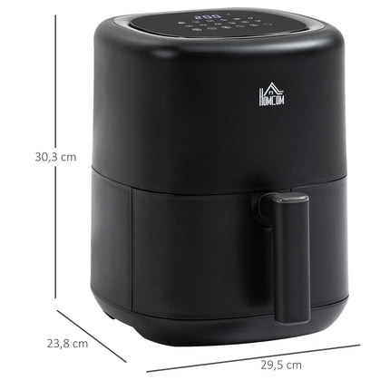 Hot air fryer, 1300W oil-free cooking, non-stick, 3L