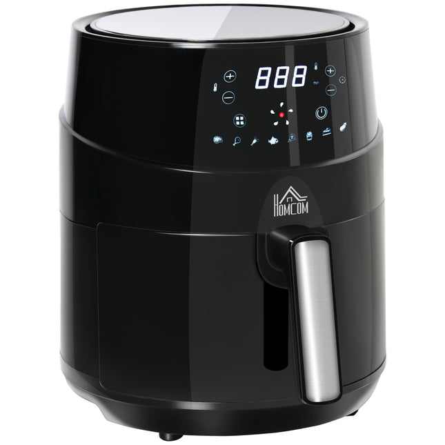4.5L hot air fryer, 1500W, 8 presets, non-stick basket