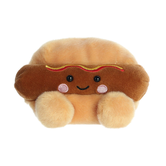 Hot Dog Plush Toy, 12 cm, AURORA Palm Pals Collection