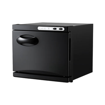 Hot Towel Warmer Cabinet, 8L, Holds 12 Towels, Black