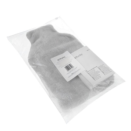 Hot Water Bottle 1.8L with Soft Plush Cover