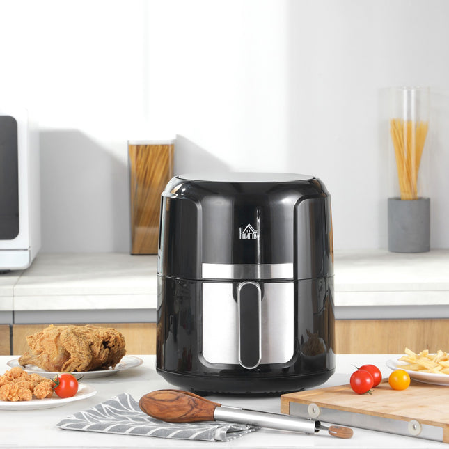 4L Air Fryer, 12 programs, LED screen, non-stick basket