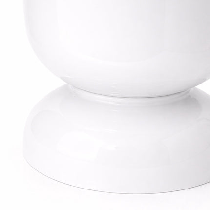 Hourglass Side Table and Stool – Metal, Multifunctional