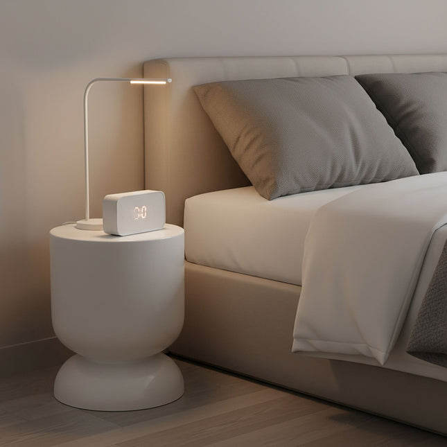 Hourglass Side Table and Stool – Metal, Multifunctional