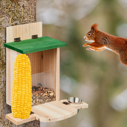 House for feeding squirrels