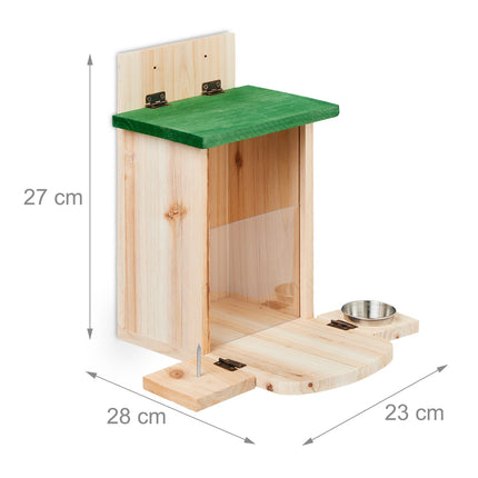 House for feeding squirrels
