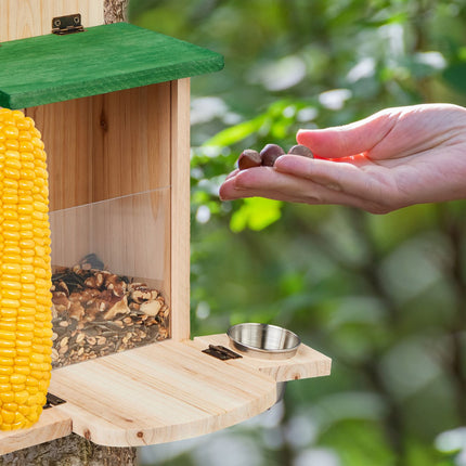 House for feeding squirrels