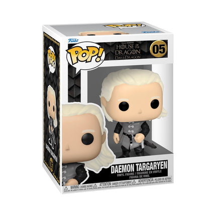 House of The Dragon Daemon Targaryen Funko Pop Vinyl Figure, 10 cm