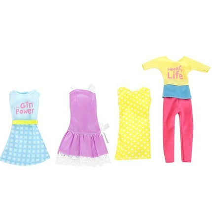 House with clothes + doll