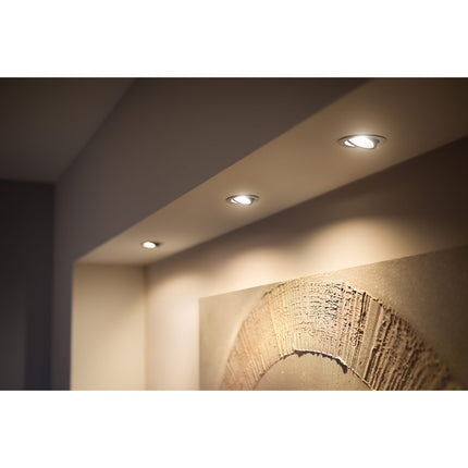 Hue Milliskin spot White Ambiance Round Alu