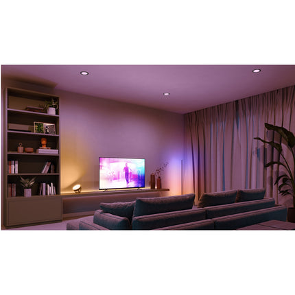 Hue Slim Downlight L 170mm White and Color Ambiance Black 1-pack