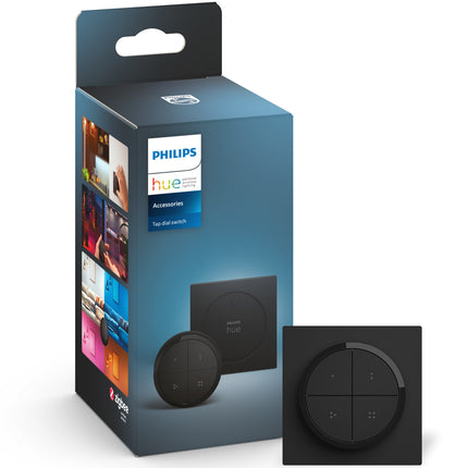 Hue Tap Dial Switch Black