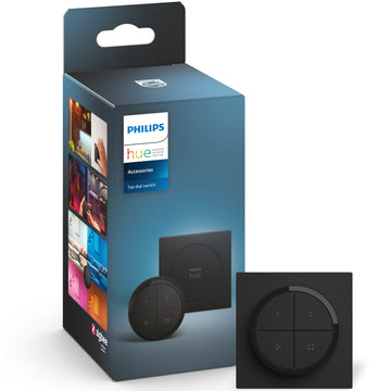 Hue Tap Dial Switch Black