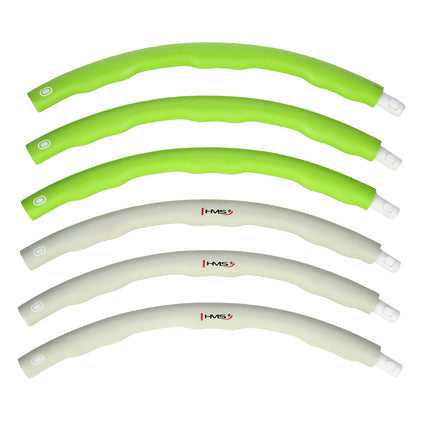 Hula Hoop 100cm, Green-Grey Fitness Ring