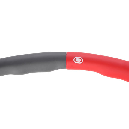 Hula Hoop 100cm, Red-Grey Fitness Ring