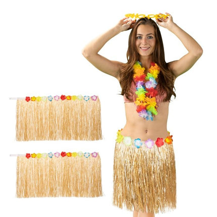 Hula skirt set of 3