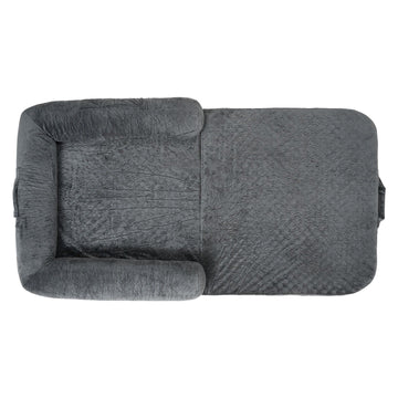 Human Dog Bed, Orthopedic Memory Foam, 70x37 In