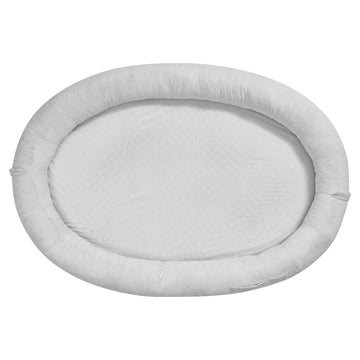 Human-Sized Dog Bed, Orthopedic Memory Foam, Washable Cover