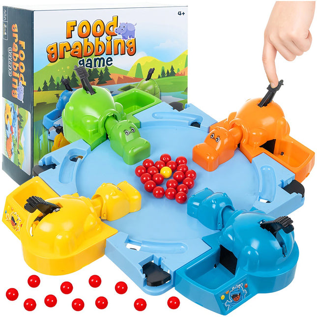 Hungry Hippos Arcade Game for Kids, Family Fun, 2-4 Players