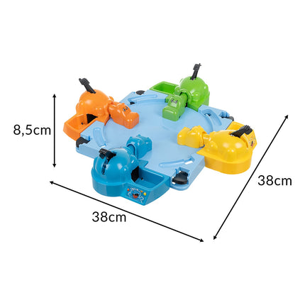 Hungry Hippos Arcade Game for Kids, Family Fun, 2-4 Players